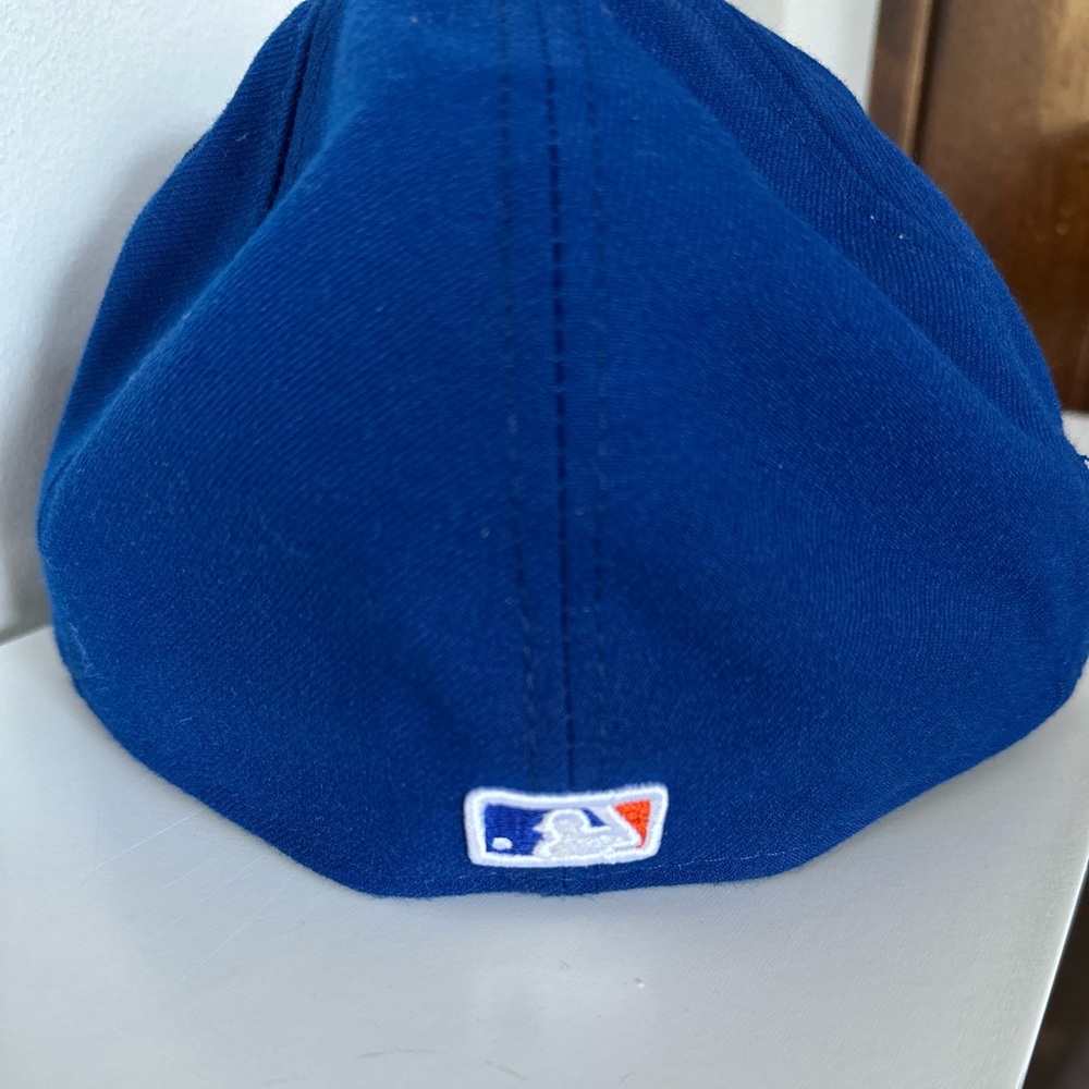 New Era Royal Blue Fitted 59FIFTY Baseball Cap NY Mets - Picture 2 of 4